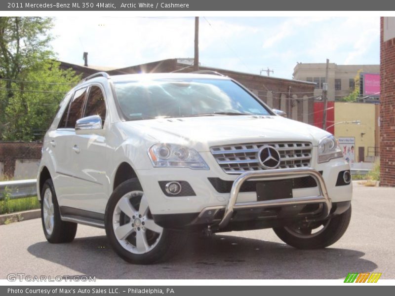 Arctic White / Cashmere 2011 Mercedes-Benz ML 350 4Matic