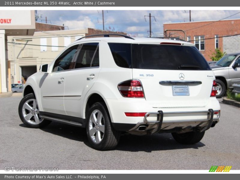 Arctic White / Cashmere 2011 Mercedes-Benz ML 350 4Matic