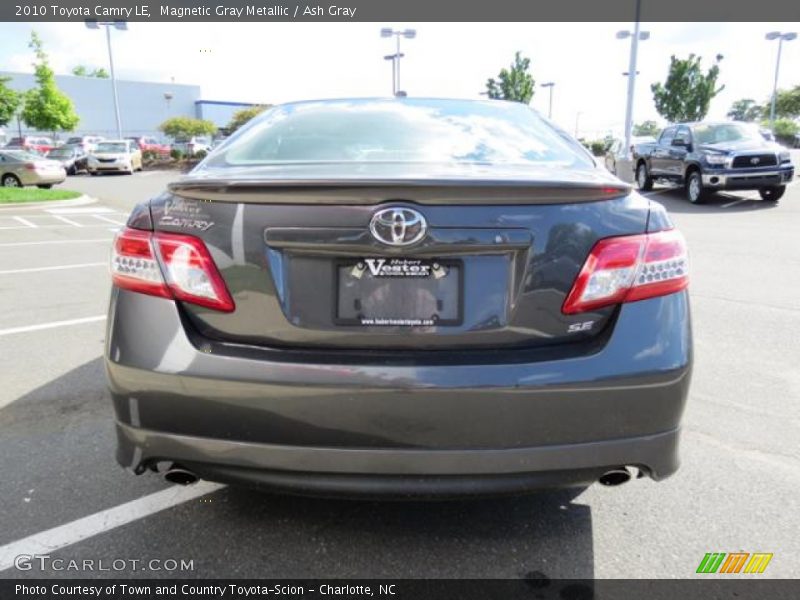 Magnetic Gray Metallic / Ash Gray 2010 Toyota Camry LE