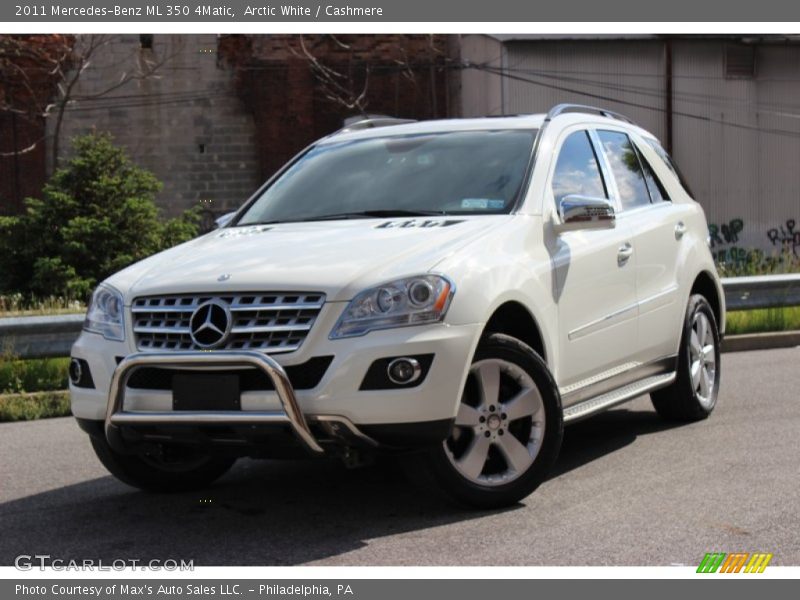 Arctic White / Cashmere 2011 Mercedes-Benz ML 350 4Matic