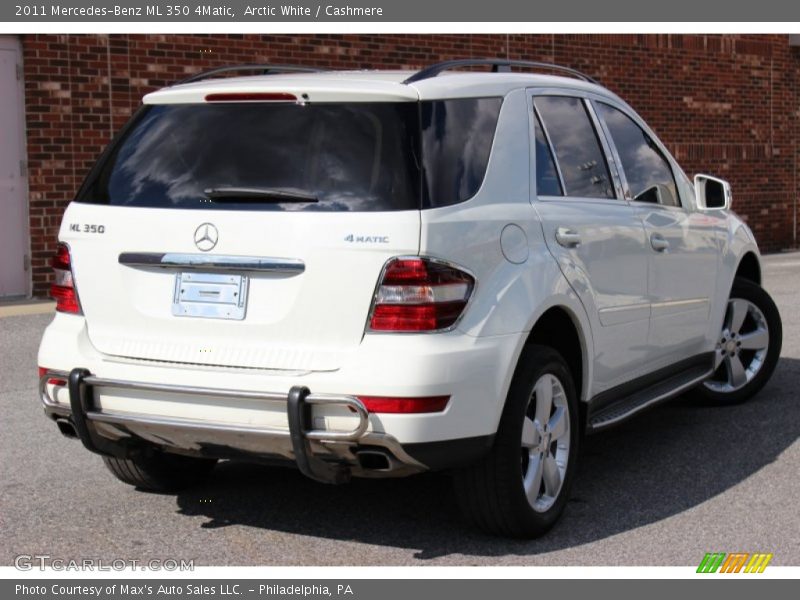 Arctic White / Cashmere 2011 Mercedes-Benz ML 350 4Matic