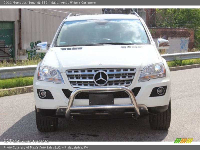 Arctic White / Cashmere 2011 Mercedes-Benz ML 350 4Matic
