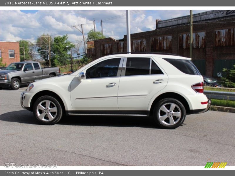 Arctic White / Cashmere 2011 Mercedes-Benz ML 350 4Matic