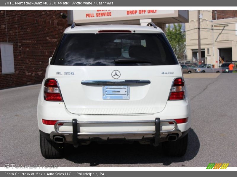Arctic White / Cashmere 2011 Mercedes-Benz ML 350 4Matic