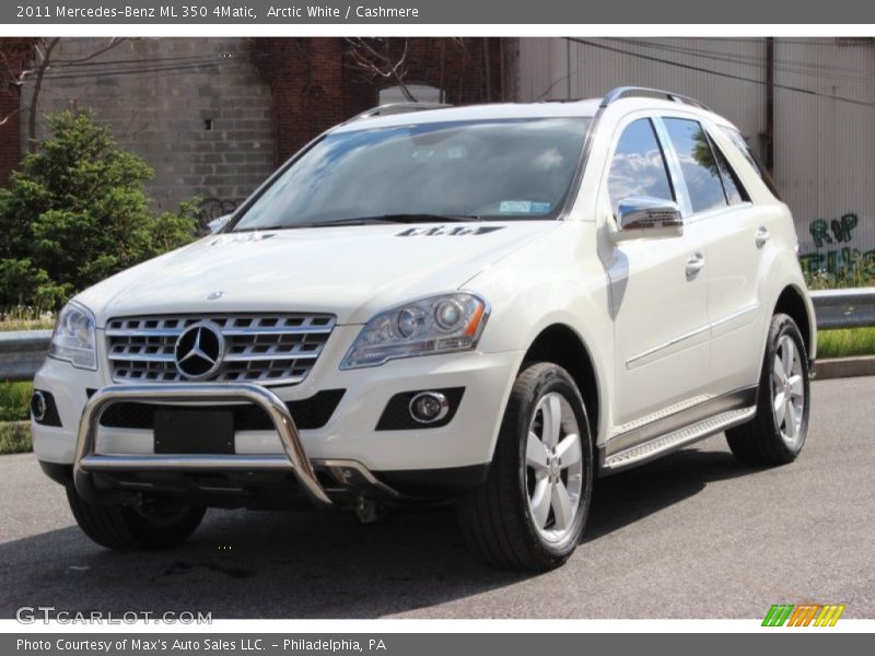 Arctic White / Cashmere 2011 Mercedes-Benz ML 350 4Matic