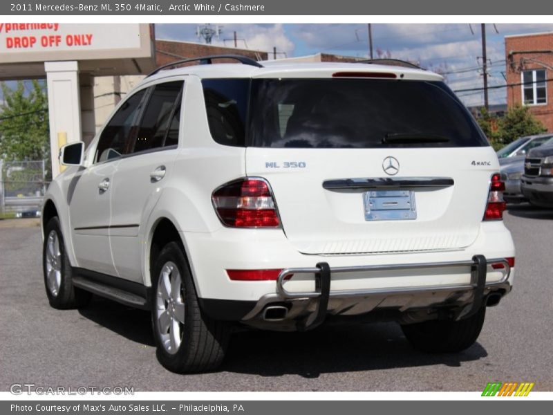 Arctic White / Cashmere 2011 Mercedes-Benz ML 350 4Matic