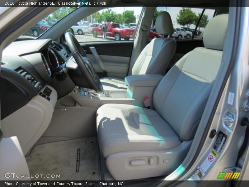 Classic Silver Metallic / Ash 2010 Toyota Highlander SE