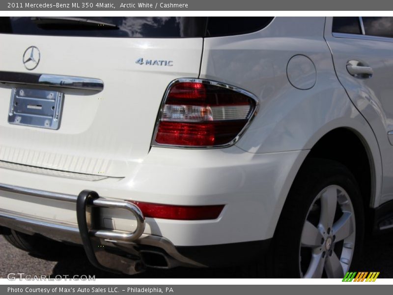 Arctic White / Cashmere 2011 Mercedes-Benz ML 350 4Matic