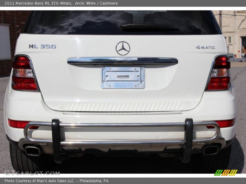Arctic White / Cashmere 2011 Mercedes-Benz ML 350 4Matic