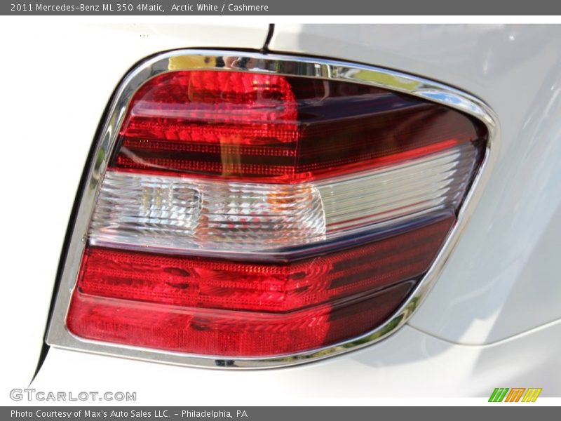 Arctic White / Cashmere 2011 Mercedes-Benz ML 350 4Matic