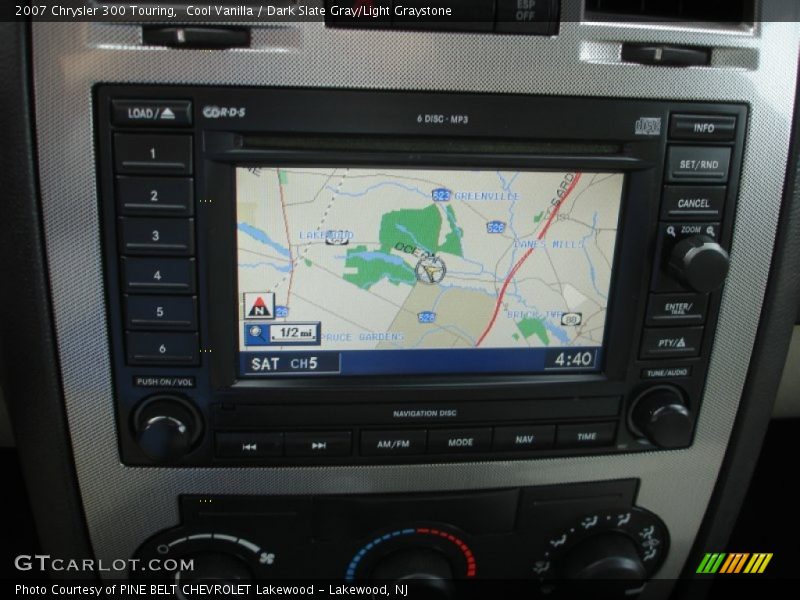 Cool Vanilla / Dark Slate Gray/Light Graystone 2007 Chrysler 300 Touring