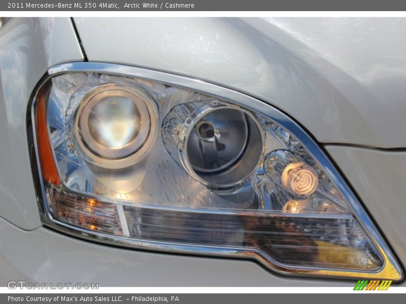 Arctic White / Cashmere 2011 Mercedes-Benz ML 350 4Matic