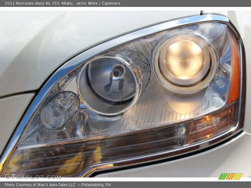 Arctic White / Cashmere 2011 Mercedes-Benz ML 350 4Matic
