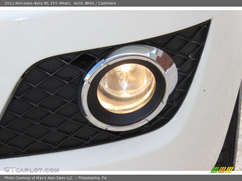 Arctic White / Cashmere 2011 Mercedes-Benz ML 350 4Matic