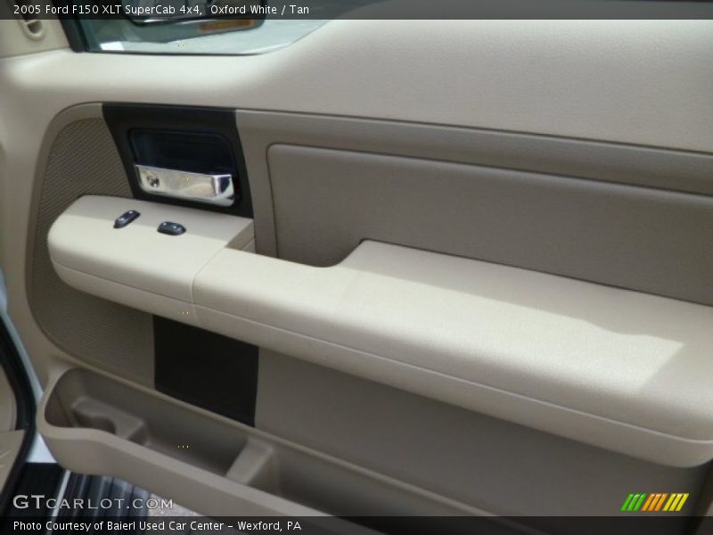 Oxford White / Tan 2005 Ford F150 XLT SuperCab 4x4