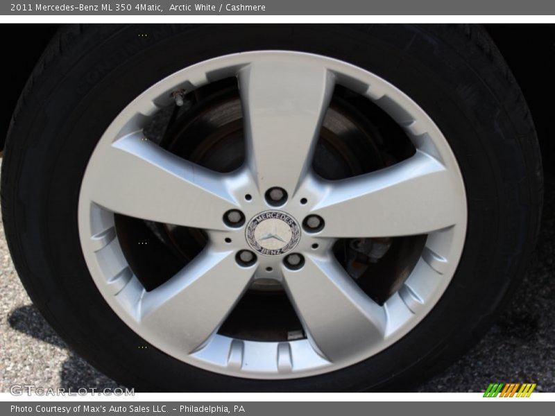 Arctic White / Cashmere 2011 Mercedes-Benz ML 350 4Matic