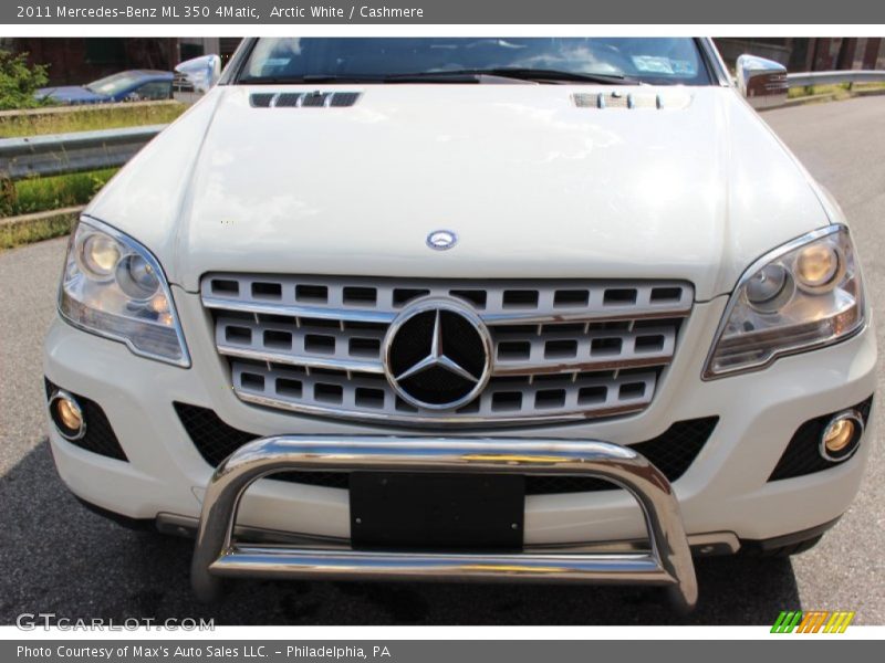 Arctic White / Cashmere 2011 Mercedes-Benz ML 350 4Matic