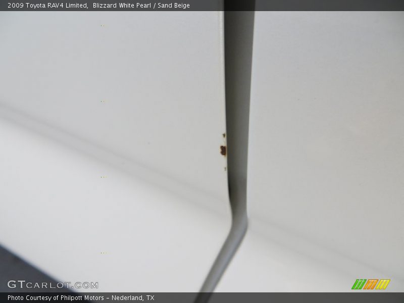 Blizzard White Pearl / Sand Beige 2009 Toyota RAV4 Limited