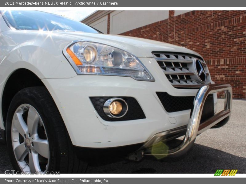 Arctic White / Cashmere 2011 Mercedes-Benz ML 350 4Matic