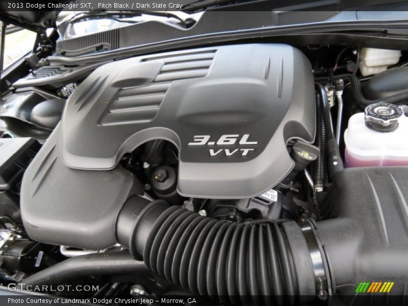 Pitch Black / Dark Slate Gray 2013 Dodge Challenger SXT