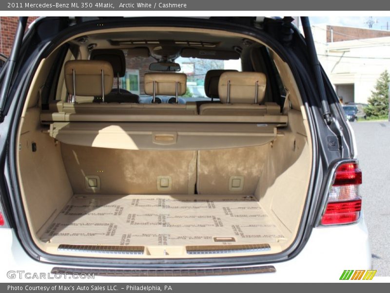 Arctic White / Cashmere 2011 Mercedes-Benz ML 350 4Matic