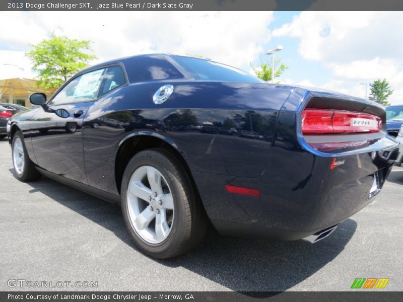 Jazz Blue Pearl / Dark Slate Gray 2013 Dodge Challenger SXT