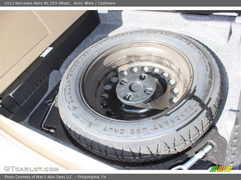 Arctic White / Cashmere 2011 Mercedes-Benz ML 350 4Matic