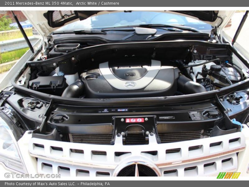 Arctic White / Cashmere 2011 Mercedes-Benz ML 350 4Matic