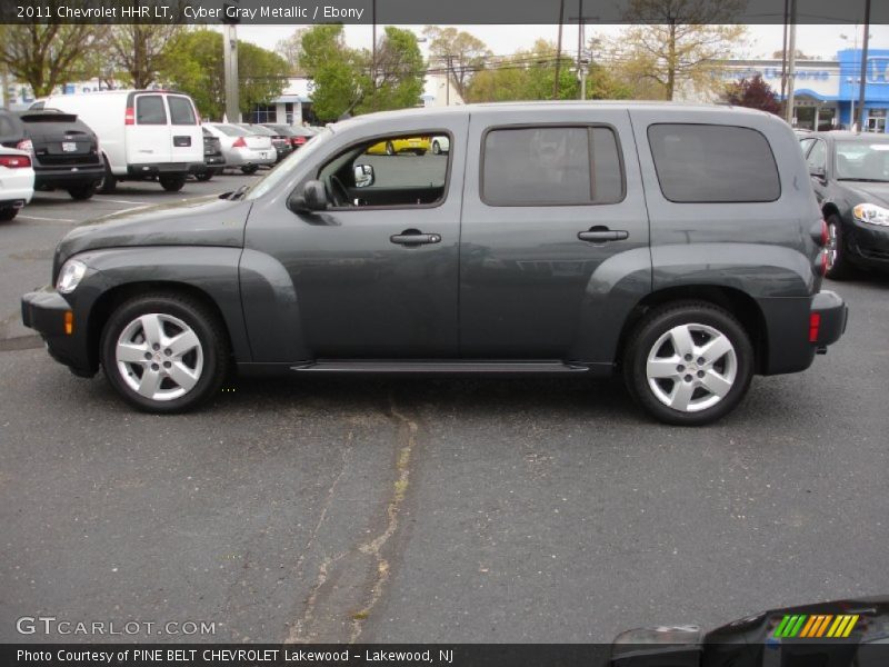 Cyber Gray Metallic / Ebony 2011 Chevrolet HHR LT
