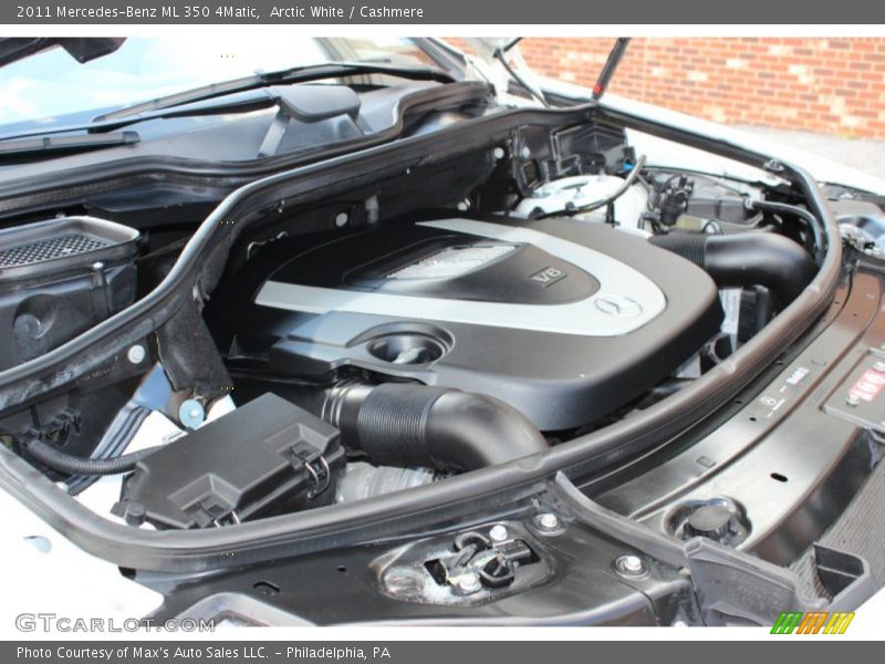 Arctic White / Cashmere 2011 Mercedes-Benz ML 350 4Matic