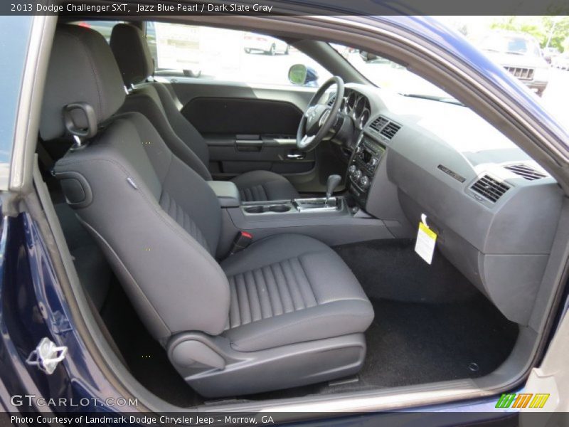 Jazz Blue Pearl / Dark Slate Gray 2013 Dodge Challenger SXT