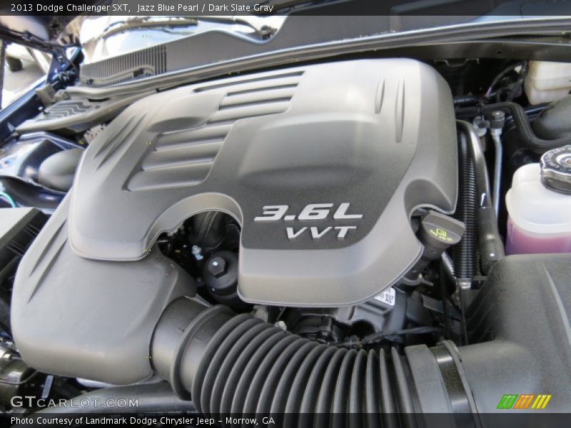 Jazz Blue Pearl / Dark Slate Gray 2013 Dodge Challenger SXT