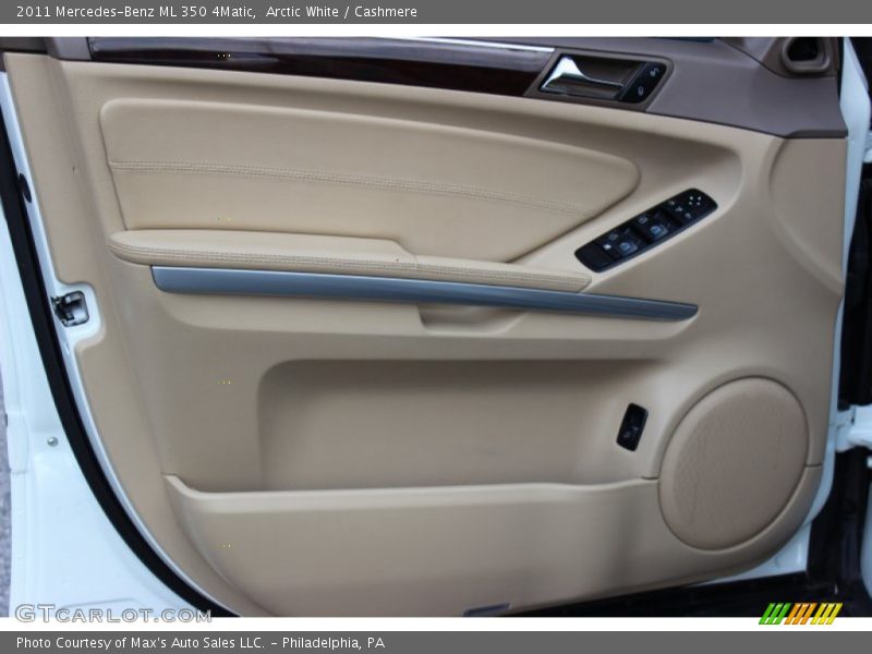 Arctic White / Cashmere 2011 Mercedes-Benz ML 350 4Matic