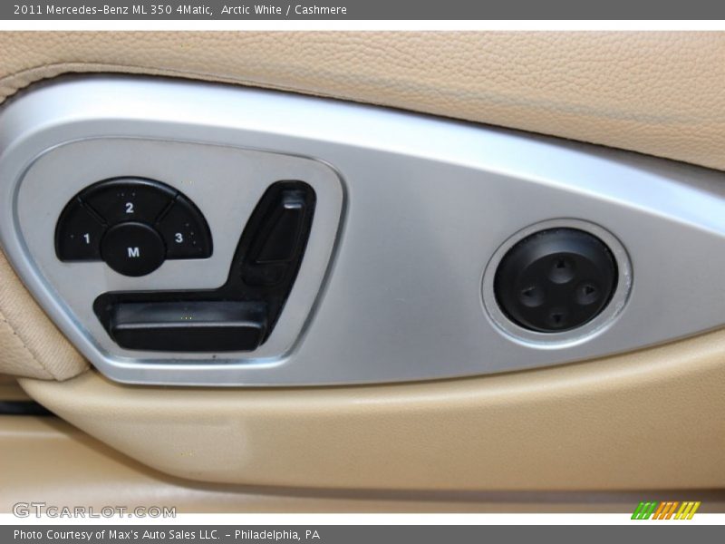 Arctic White / Cashmere 2011 Mercedes-Benz ML 350 4Matic