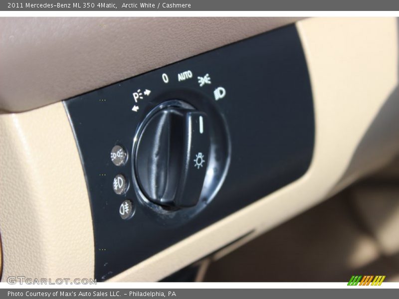 Arctic White / Cashmere 2011 Mercedes-Benz ML 350 4Matic