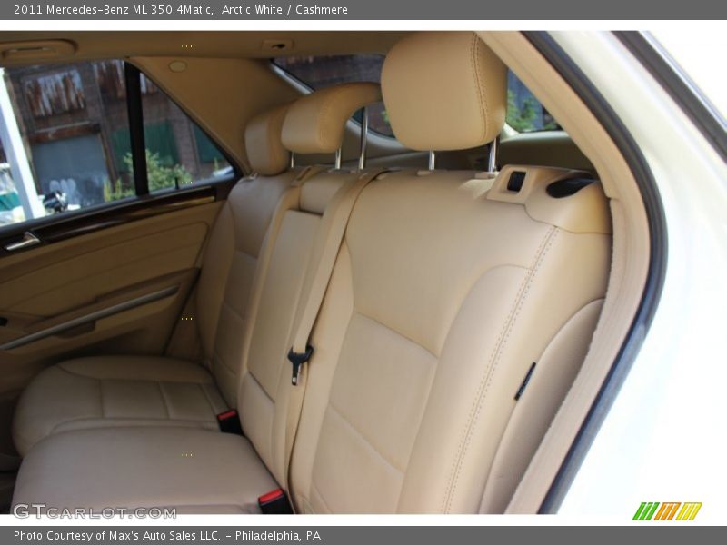 Arctic White / Cashmere 2011 Mercedes-Benz ML 350 4Matic