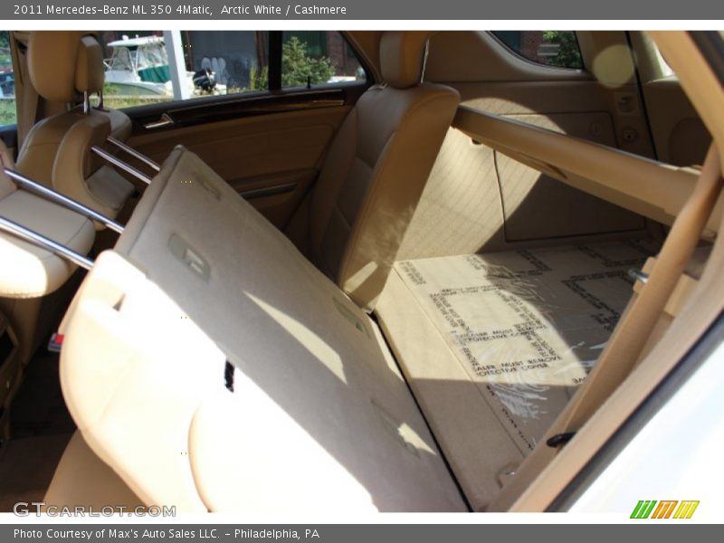 Arctic White / Cashmere 2011 Mercedes-Benz ML 350 4Matic