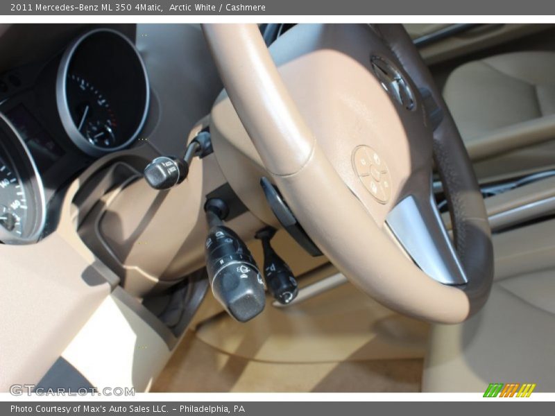 Arctic White / Cashmere 2011 Mercedes-Benz ML 350 4Matic