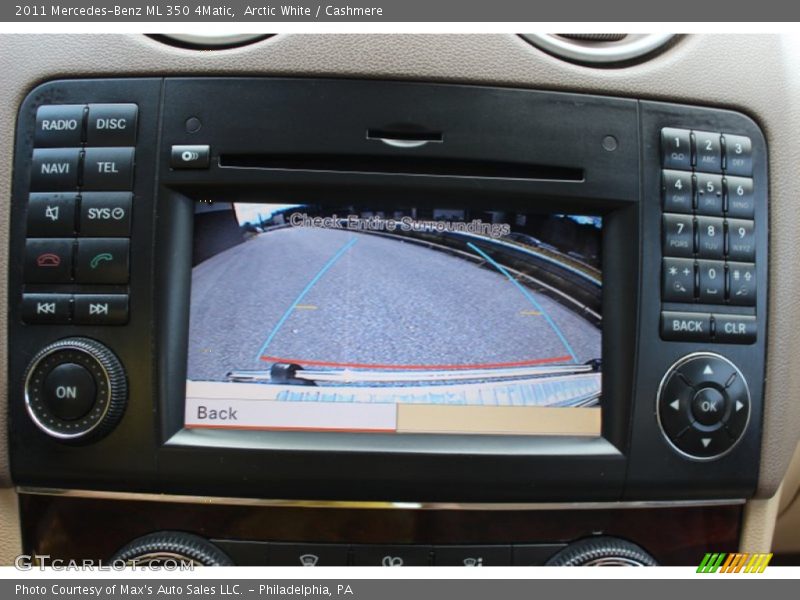 Arctic White / Cashmere 2011 Mercedes-Benz ML 350 4Matic