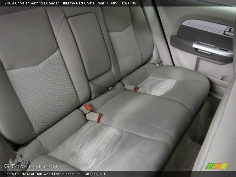 Inferno Red Crystal Pearl / Dark Slate Gray 2009 Chrysler Sebring LX Sedan