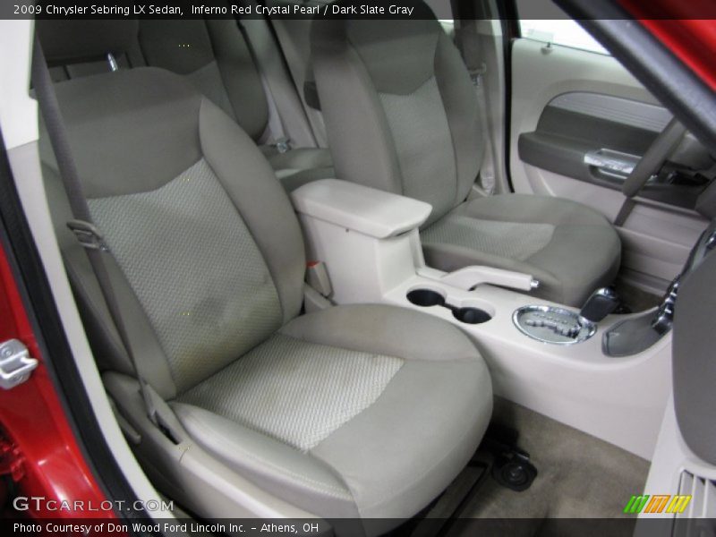 Inferno Red Crystal Pearl / Dark Slate Gray 2009 Chrysler Sebring LX Sedan