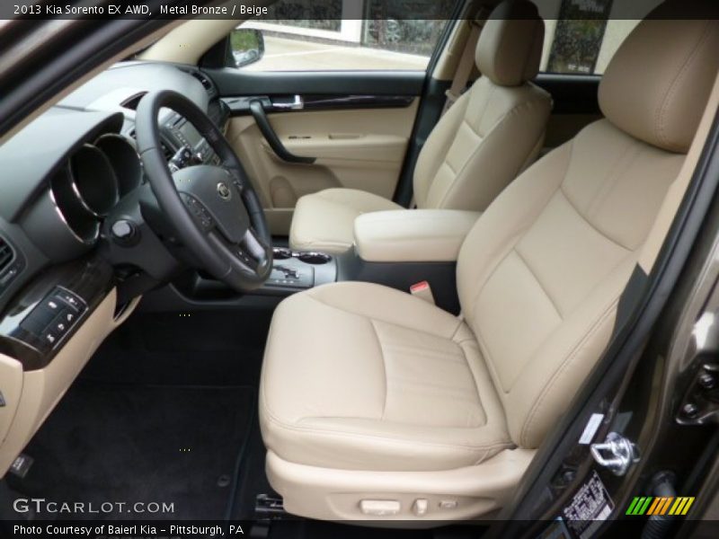  2013 Sorento EX AWD Beige Interior