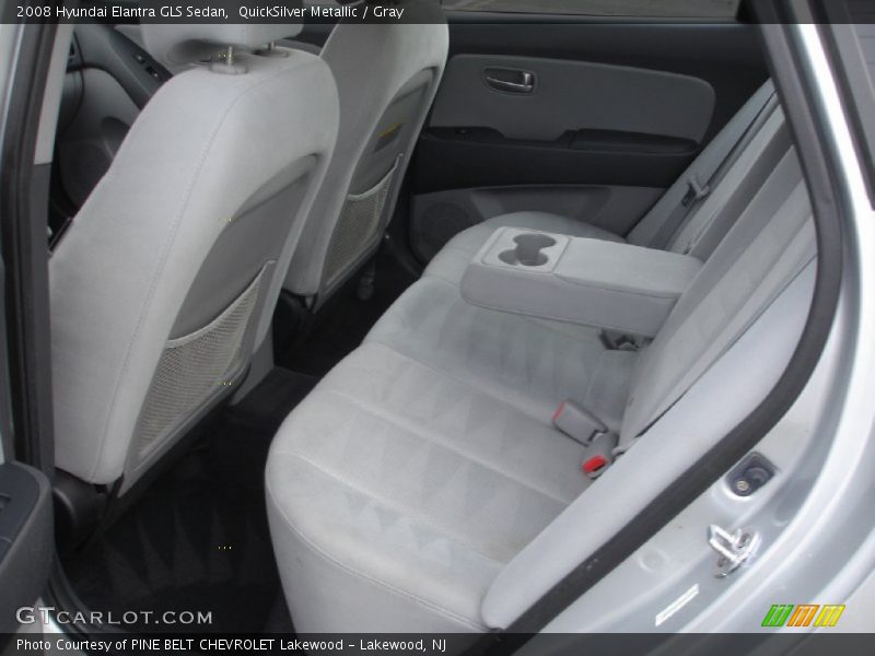 QuickSilver Metallic / Gray 2008 Hyundai Elantra GLS Sedan