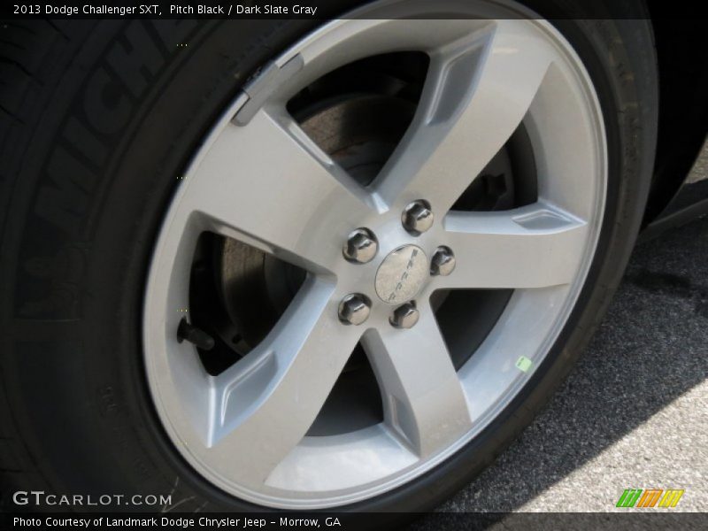 Pitch Black / Dark Slate Gray 2013 Dodge Challenger SXT