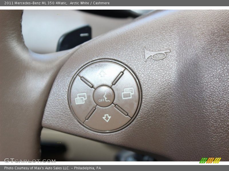 Arctic White / Cashmere 2011 Mercedes-Benz ML 350 4Matic