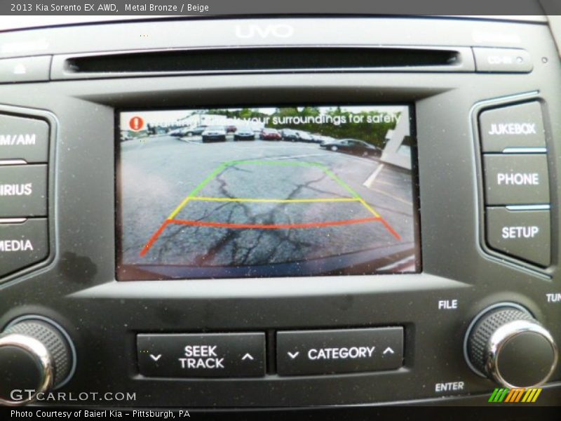Metal Bronze / Beige 2013 Kia Sorento EX AWD
