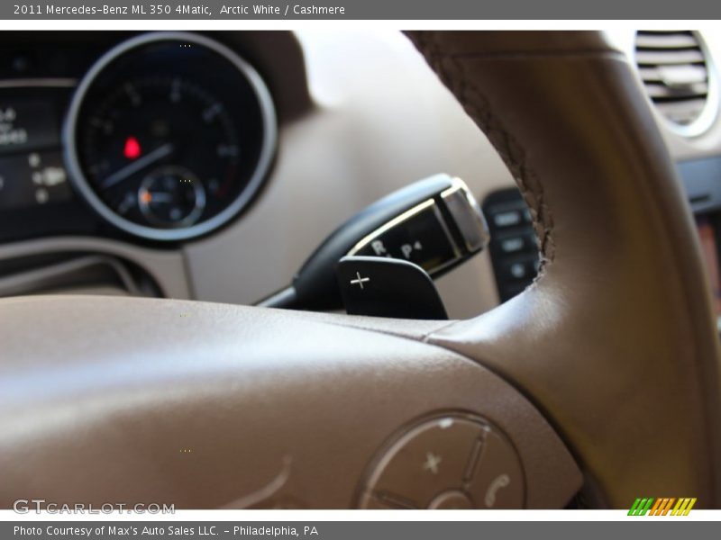 Arctic White / Cashmere 2011 Mercedes-Benz ML 350 4Matic