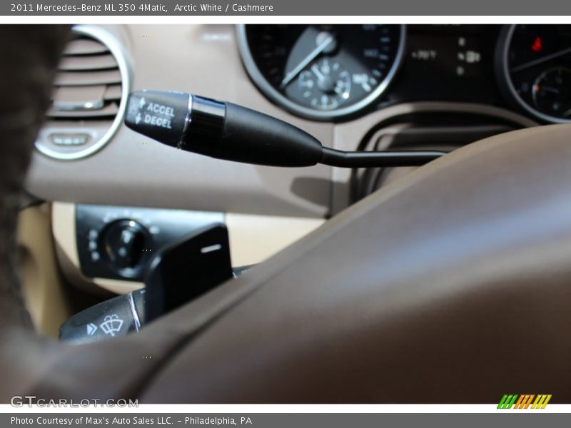 Arctic White / Cashmere 2011 Mercedes-Benz ML 350 4Matic