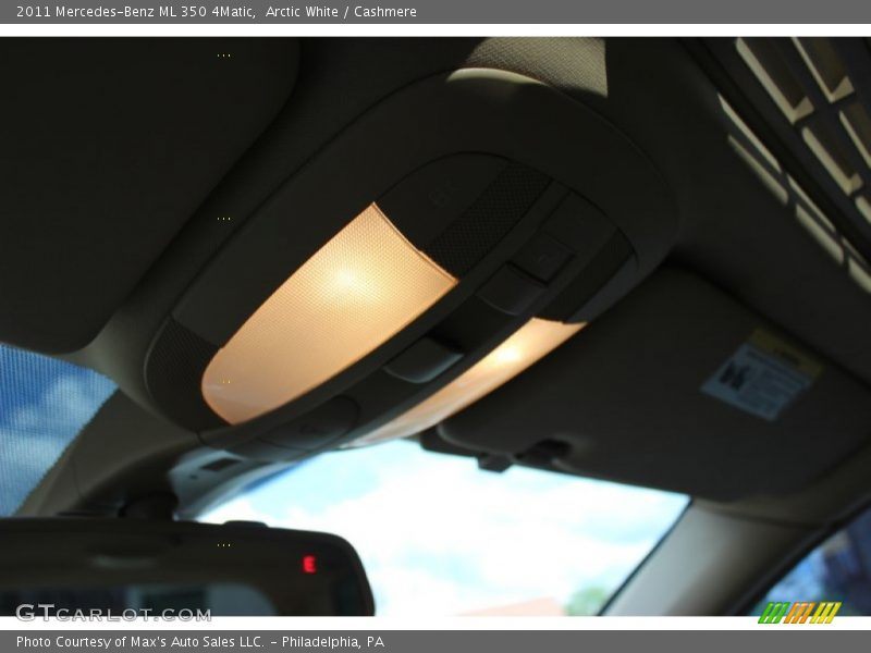 Arctic White / Cashmere 2011 Mercedes-Benz ML 350 4Matic