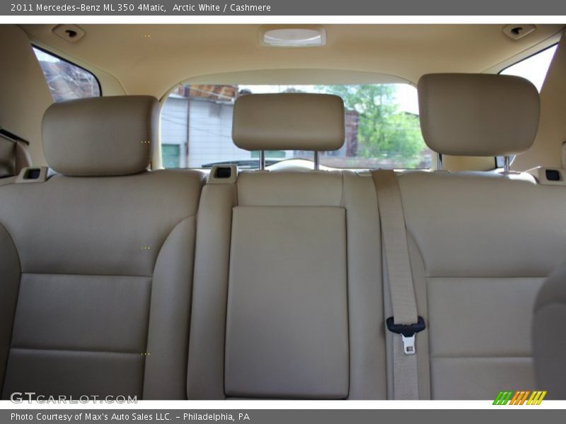 Arctic White / Cashmere 2011 Mercedes-Benz ML 350 4Matic